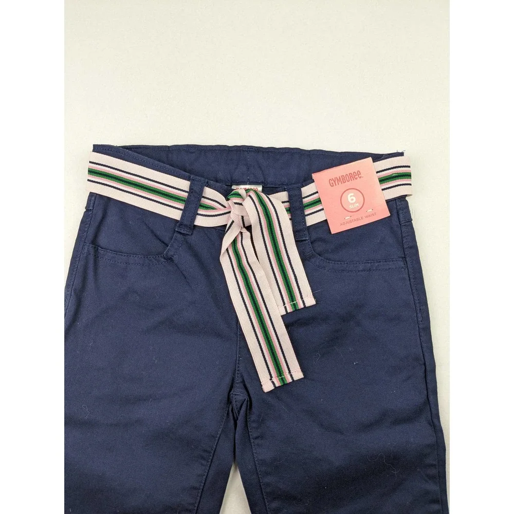 Gymboree Navy Belted Pants